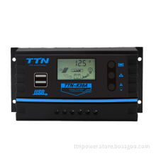 TTN-K10A 12V/24V PWM Solar Charge Controller